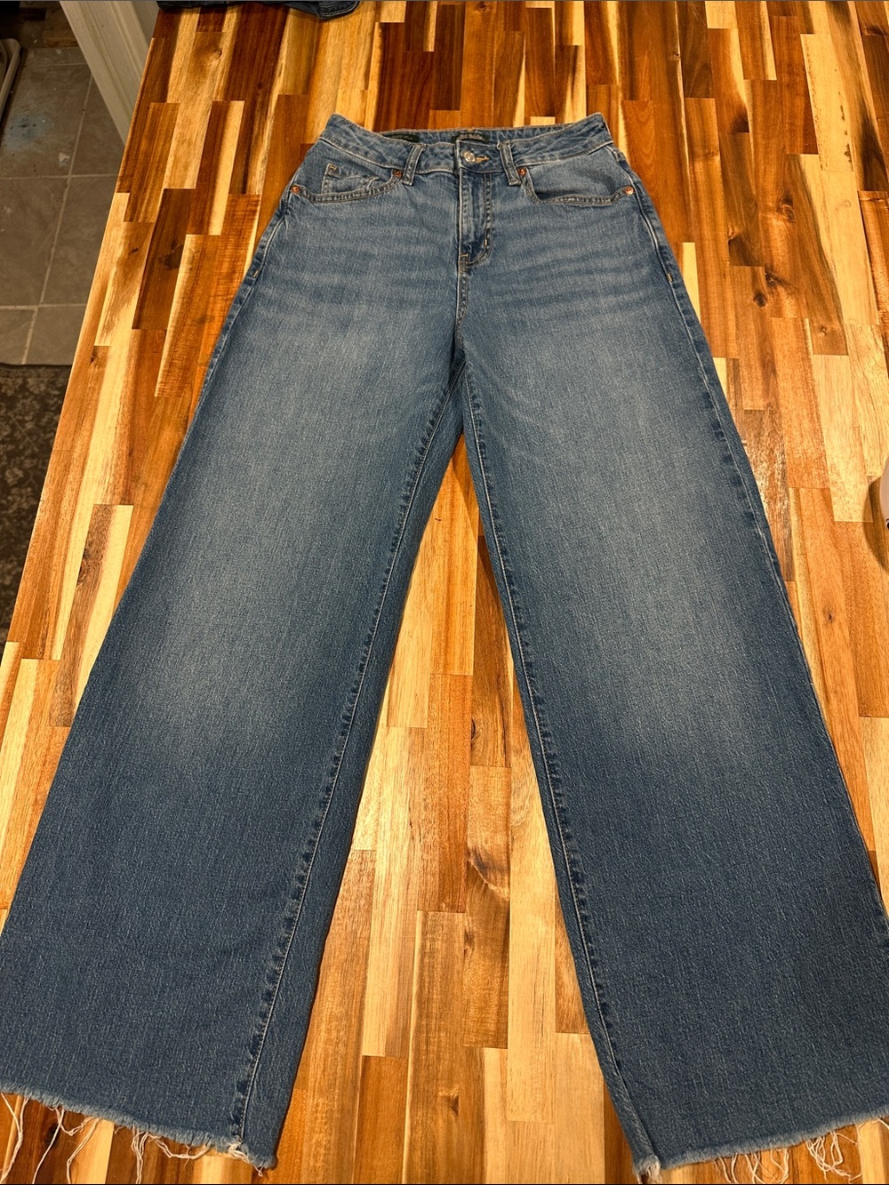 wild fable Wide-Leg Denim Jeans in Medium Blue 395